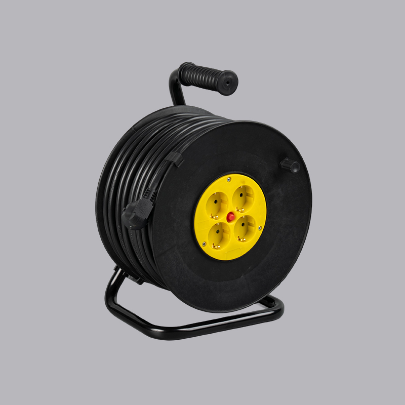 G4R-2.5P Estrutura de ferro tipo alemão 3G2.5mm² Carretel de cabo de 30m