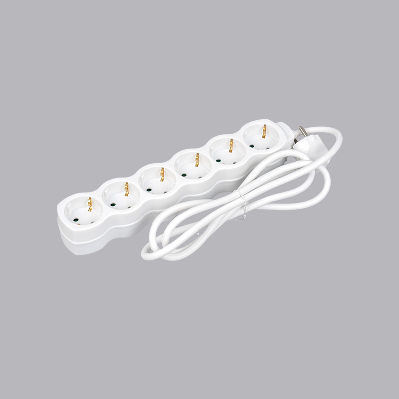 LOG-06 Multi-Socket tipo alemão em forma de cabaça de 6 vias